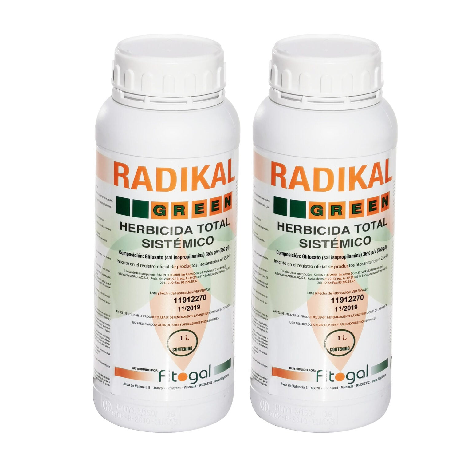 Désherbant professionnel radikal 2x1L